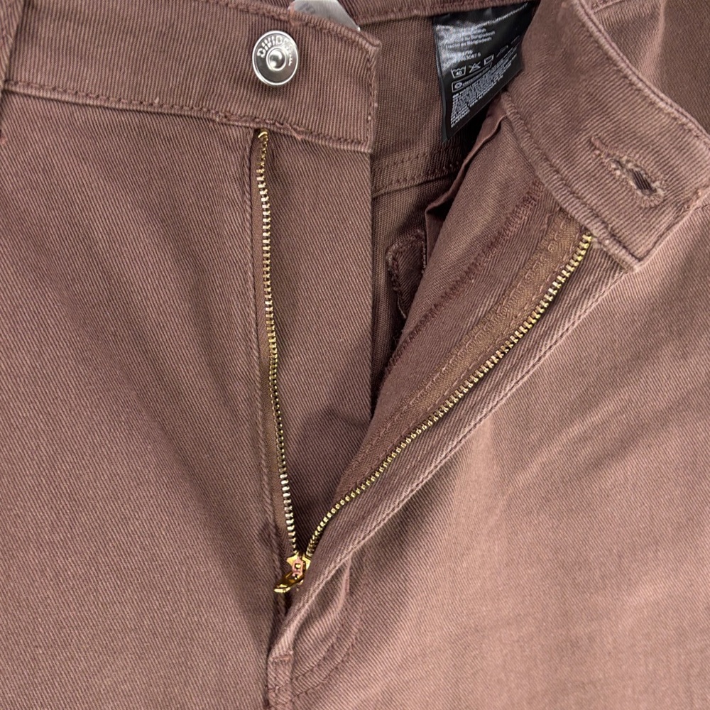 NWT Divided by H&M Wide Leg High Rise Brown Denim Jeans Size 10 - Picture 4 of 8